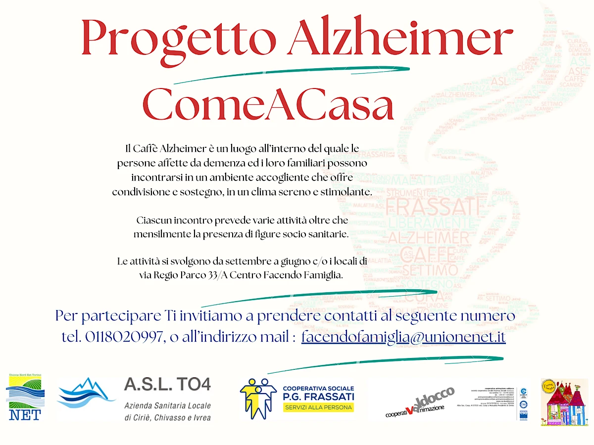 ComeACasa percorsi con l'ALZHEIMER
